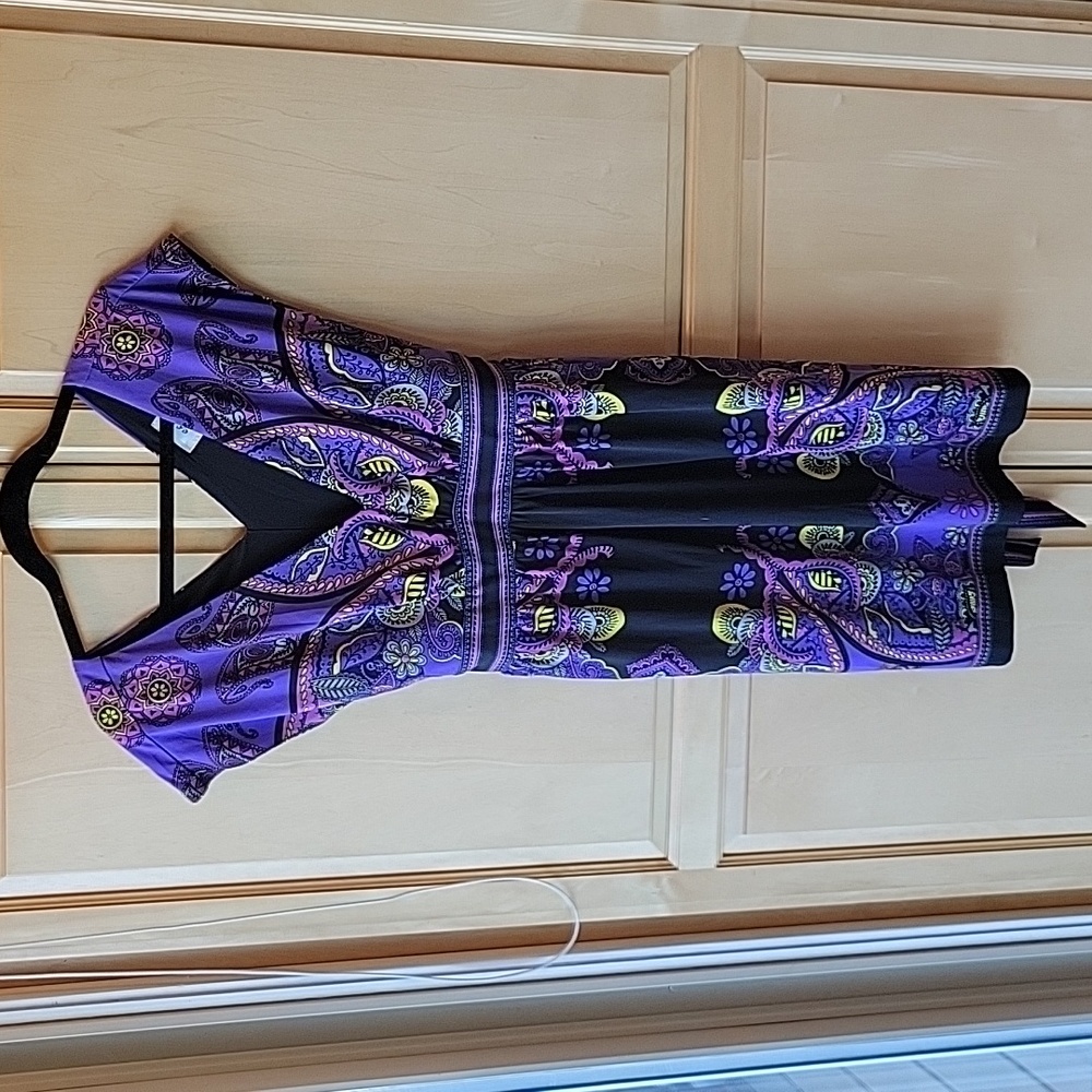 eci printed dress